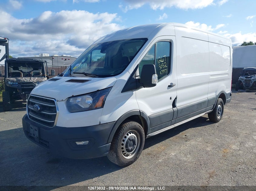 2020 Ford Transit, Front, IAAI, VIN 1FTBW9C84LKA79971 — photo 2