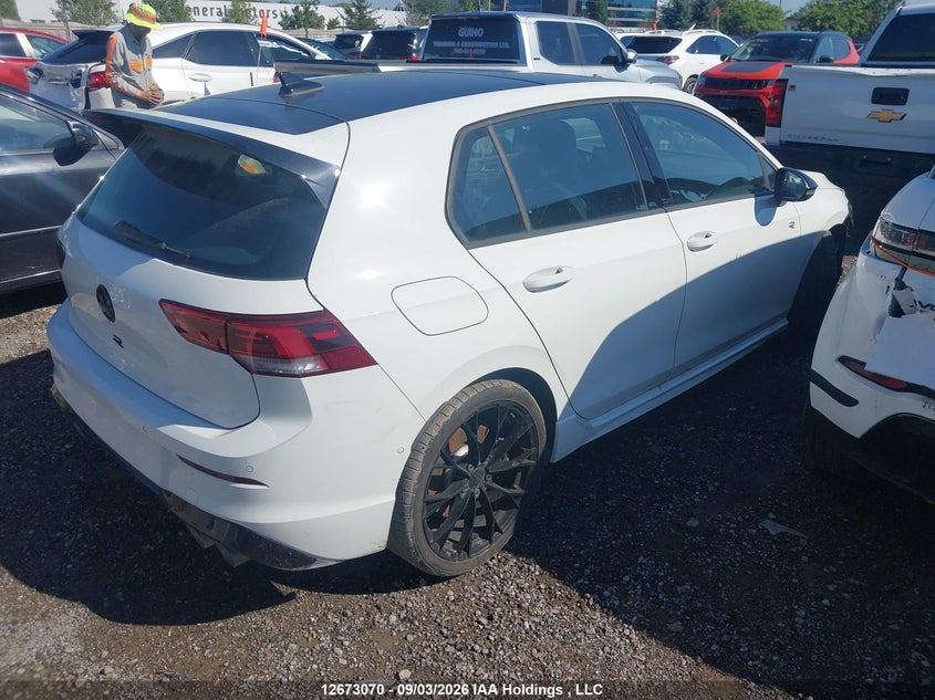 Vin: wvwkb7cd7sw231438, lot: 3076369, volkswagen golf r black edition 20254