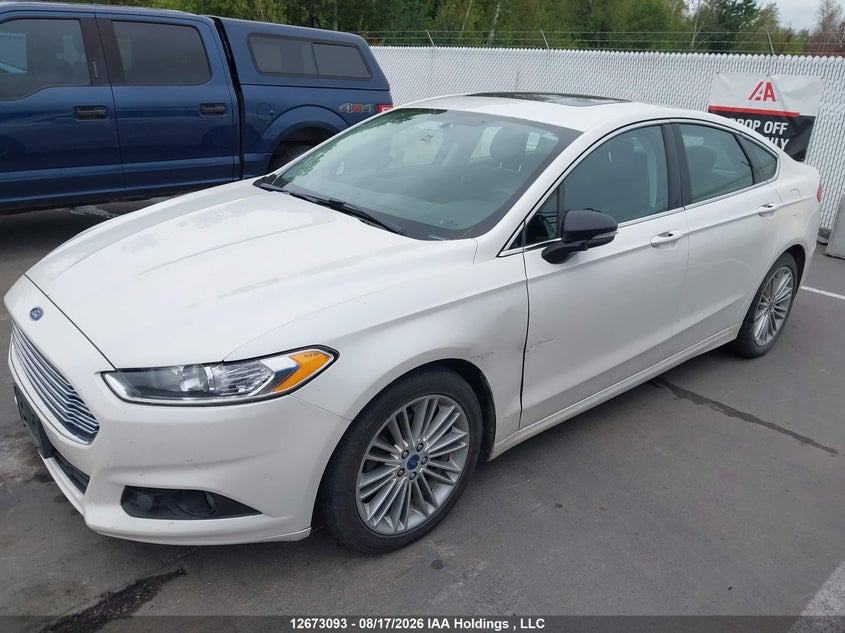 2014 Ford Fusion, Rear, IAAI, VIN 3FA6P0T92ER139124 — photo 2
