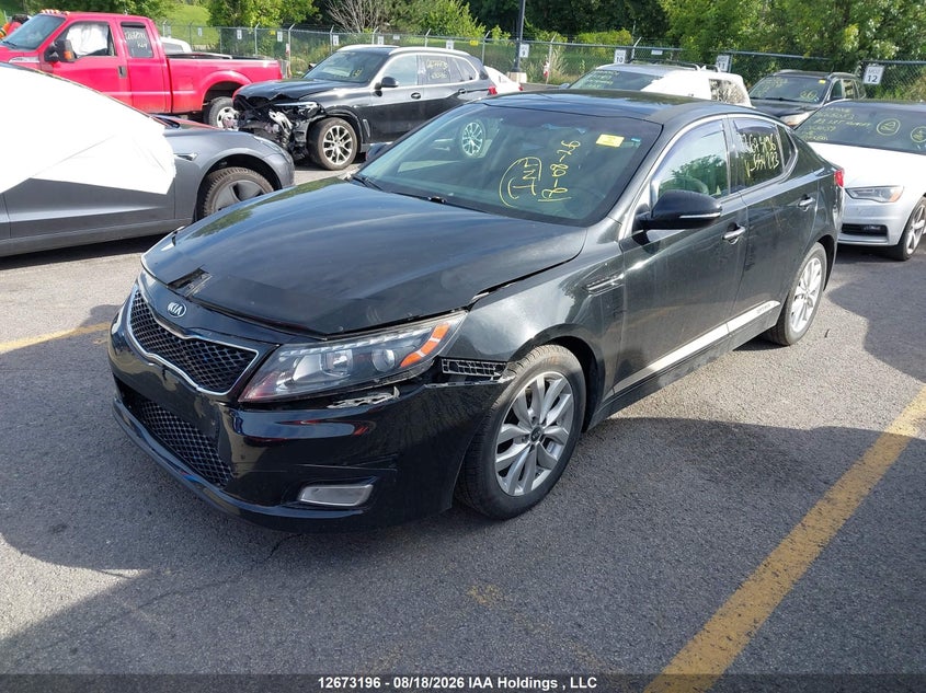 2015 Kia Optima, Front, IAAI, VIN KNAGN4A73F5554273 — photo 2
