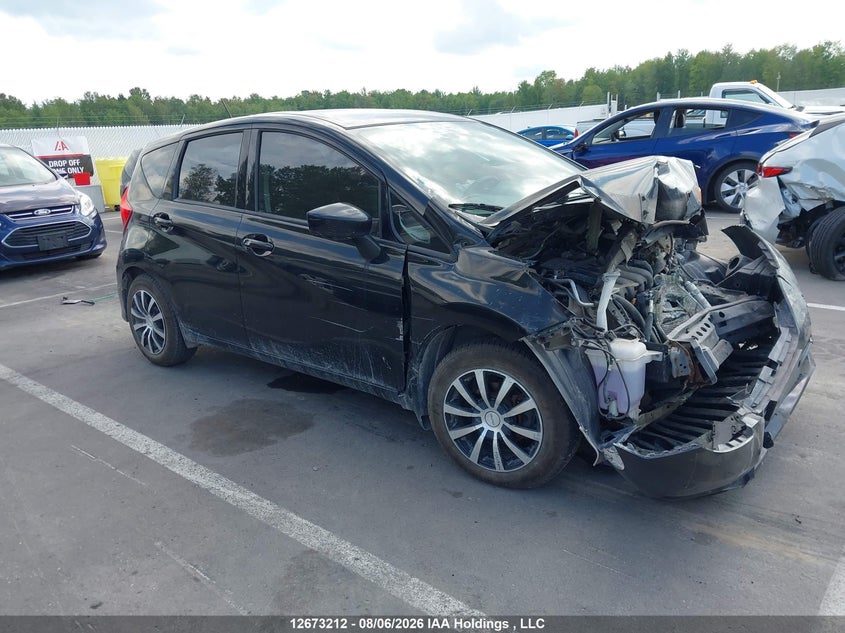 2017 Nissan Versa Note S/S Plus/Sv/Sl/Sr, Удар спереди, IAAI, VIN 3N1CE2CP7HL363626