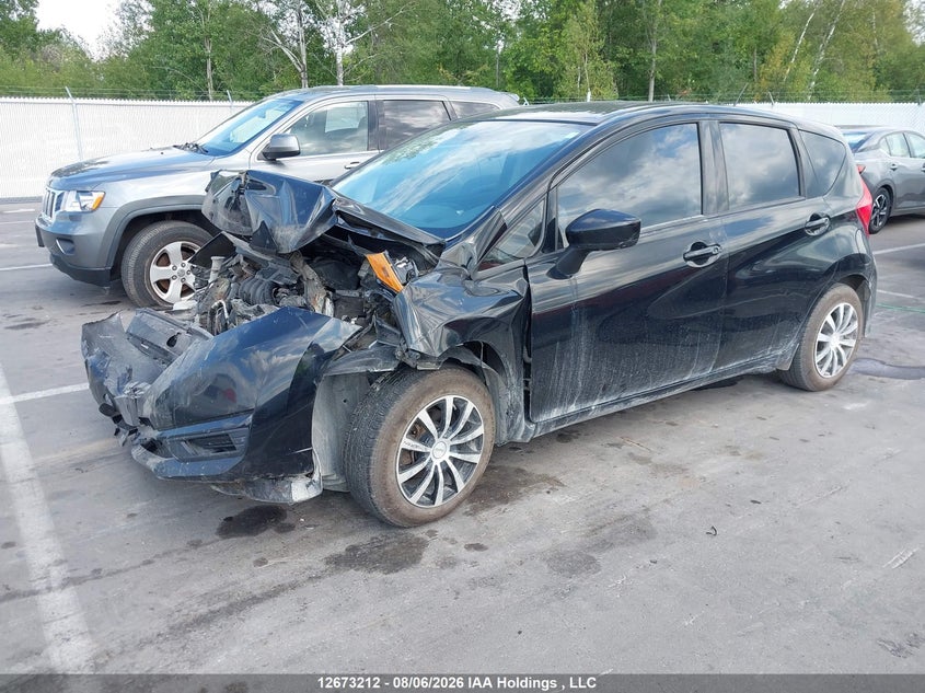 2017 Nissan Note, Удар спереди, IAAI, VIN 3N1CE2CP7HL363626 — фото 2