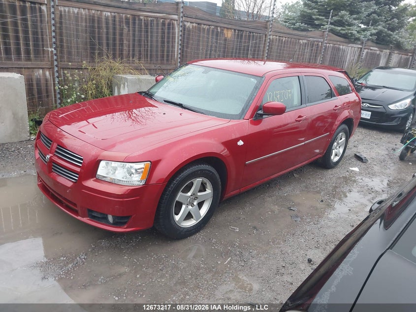 2008 Dodge Magnum, Удар ззаду, IAAI, VIN 2D4FV37V18H169792 — фото 2