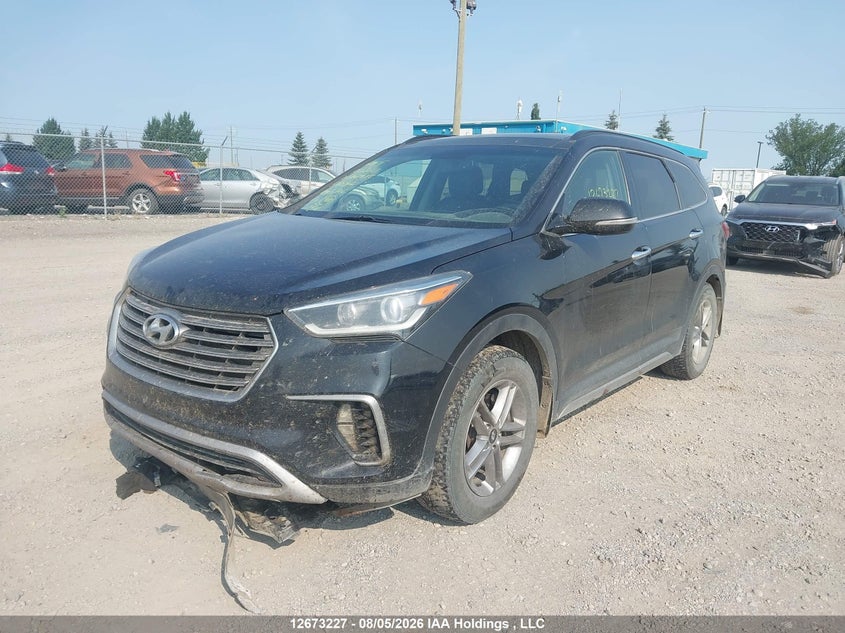 2018 Hyundai Santa Fe Se/Limited, Удар спереди, IAAI, VIN KM8SNDHF9JU275902 — фото 2