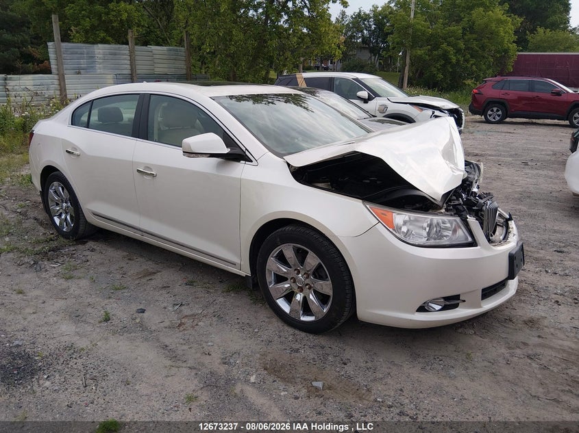 2011 Buick Lacrosse Cxl, Удар спереди, IAAI, VIN 1G4GC5ED3BF212689