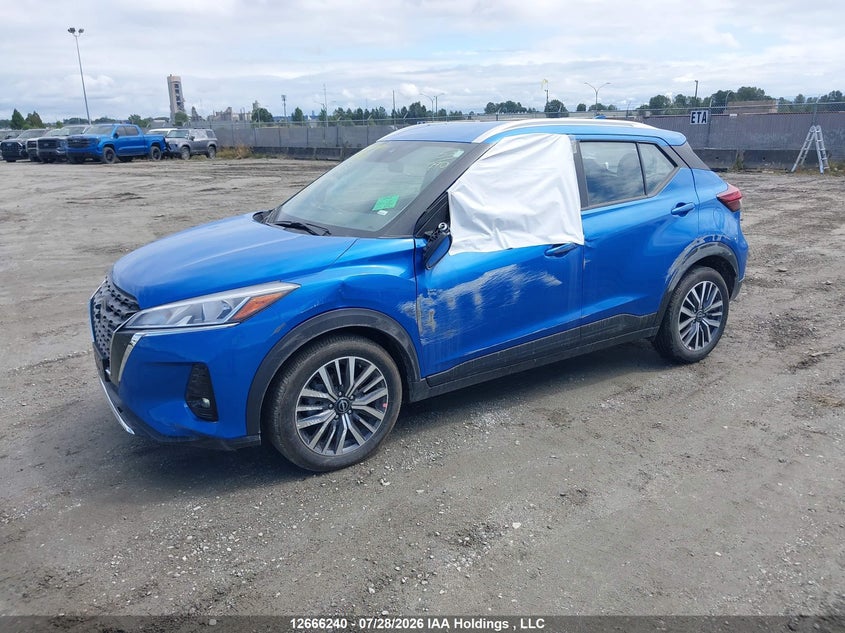 Vin: 3n1cp5cv6sl496735, lot: 3076581, nissan kicks play sv cvt 20252