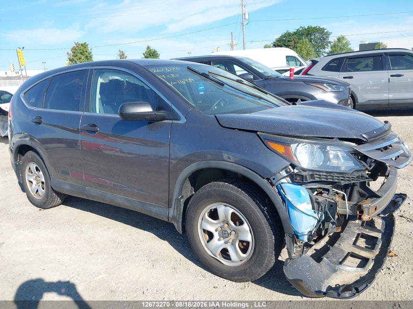 2014 HONDA CR-V SPORT UTILITY VEHICLE 2.4L I4 FI DOHC 16V NF4