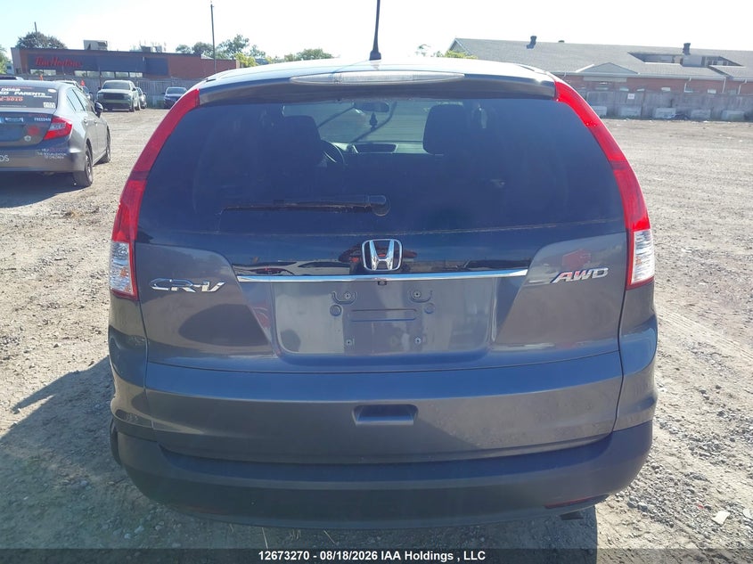 2014 HONDA CR-V SPORT UTILITY VEHICLE 2.4L I4 FI DOHC 16V NF4