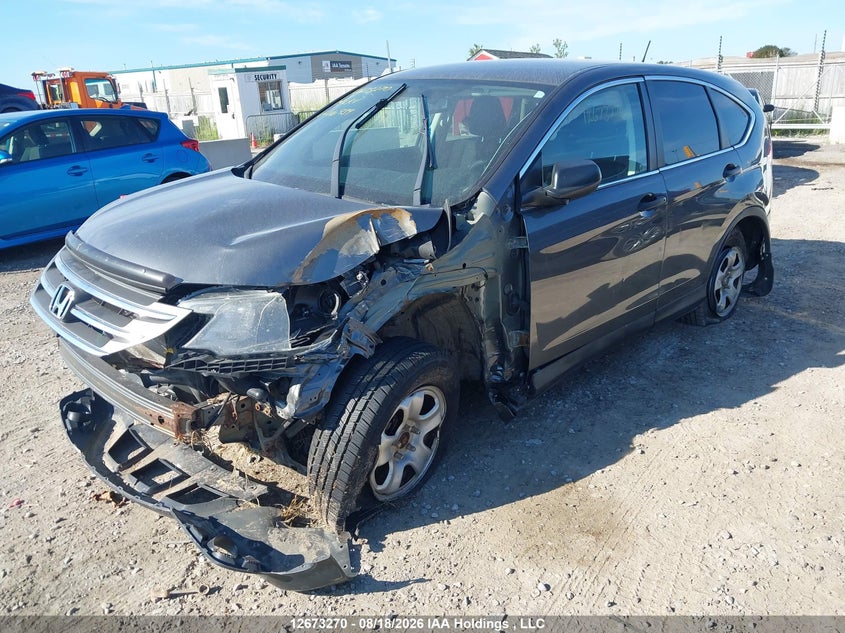 2014 HONDA CR-V SPORT UTILITY VEHICLE 2.4L I4 FI DOHC 16V NF4