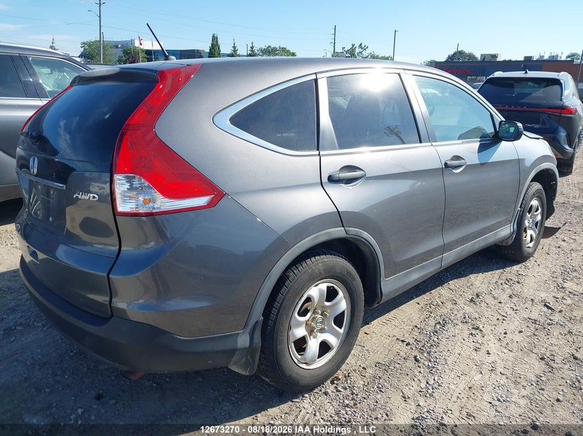 2014 HONDA CR-V SPORT UTILITY VEHICLE 2.4L I4 FI DOHC 16V NF4