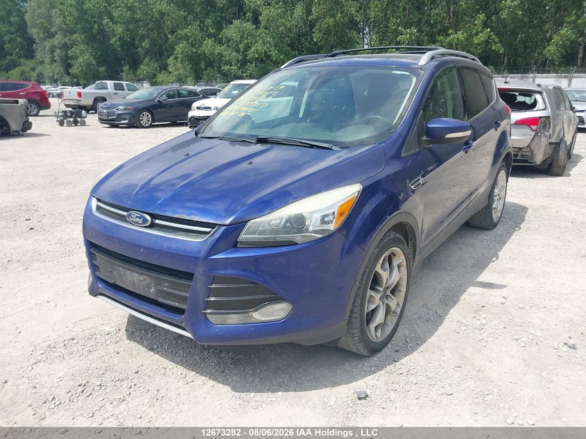 Vin: 1fmcu9j96dud73217, lot: 3076606, ford escape titanium 20132