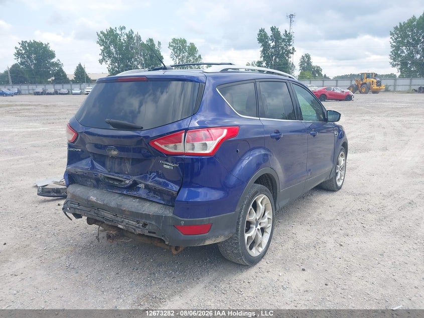 Vin: 1fmcu9j96dud73217, lot: 3076606, ford escape titanium 20134