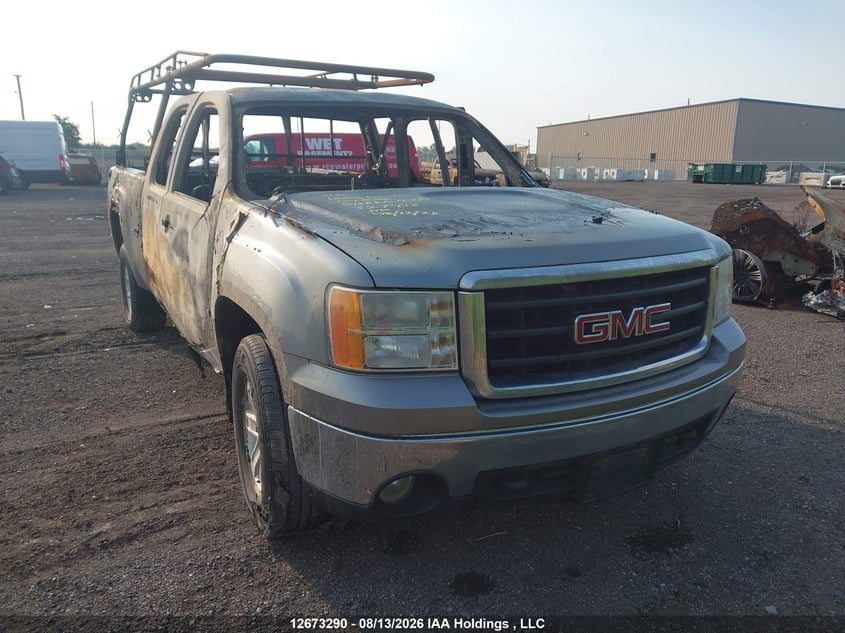 2008 GMC Sierra 1500 Sl/Sle/Wt, Interior Fire, IAAI, VIN 2GTEK19C981285851
