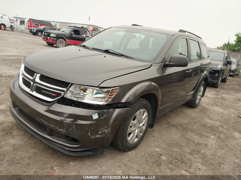 2017 Dodge Journey, Front, IAAI, VIN 3C4PDCAB3HT570349 — photo 2