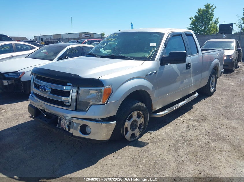 2014 Ford F-150, Theft Recovery, IAAI, VIN 1FTEX1CM6EFA80141 — photo 2