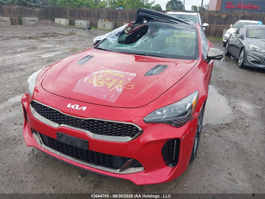 Vin: knae55lc1p6128097, lot: 3076650, kia stinger gt elite - suede package/gt elite w/black interior/gt elite w/red interior/gt limited/tribute 20232