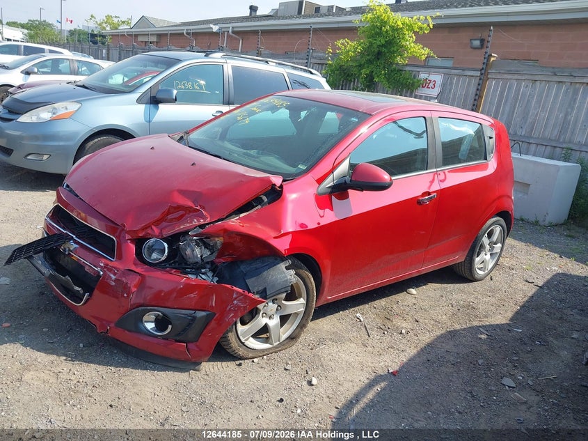 Vin: 1g1jc6eh7c4115679, lot: 3076651, chevrolet sonic lt 20122