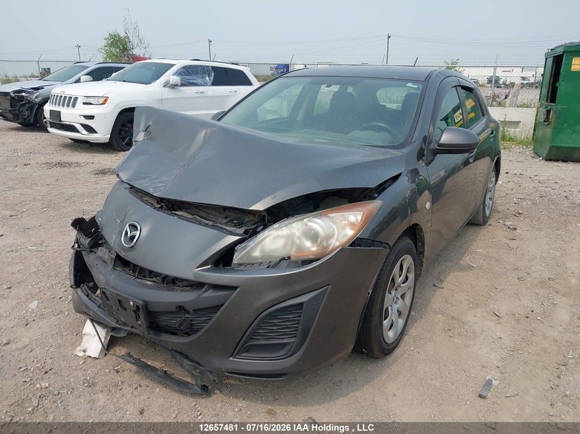 Vin: jm1bl1hf1a1348240, lot: 3076668, mazda 3 i 20102