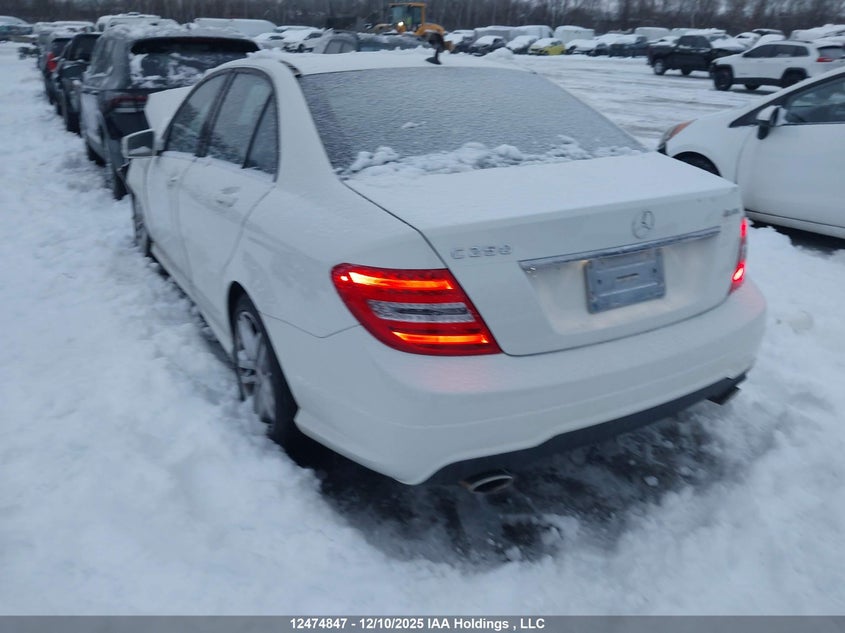 Vin: wddgf8fb4cf931600, lot: 3076682, mercedes-benz c 250 4matic 20123