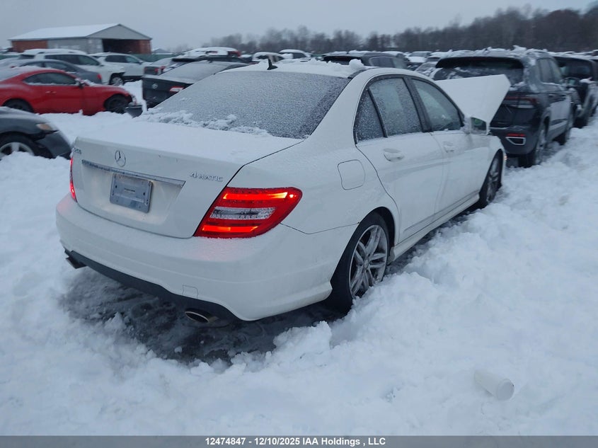 Vin: wddgf8fb4cf931600, lot: 3076682, mercedes-benz c 250 4matic 20124