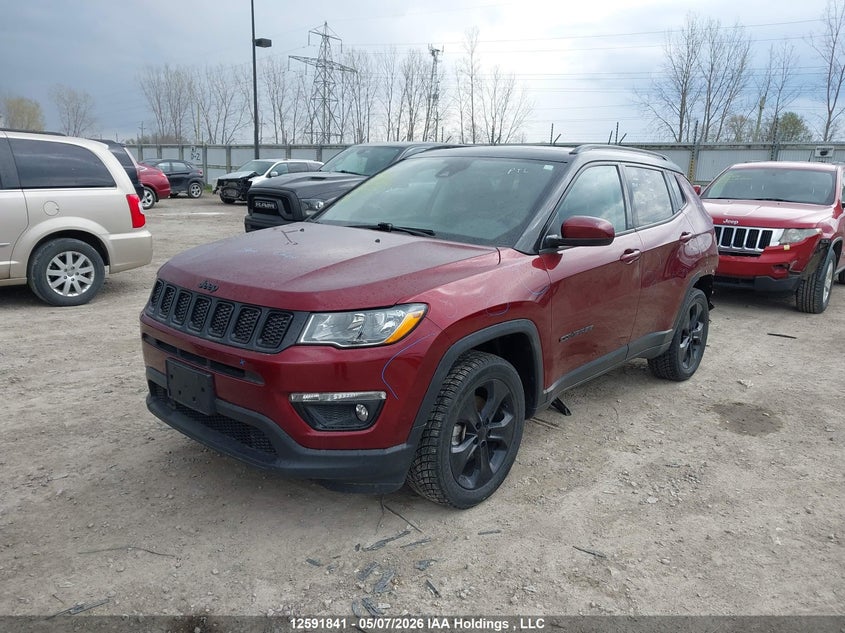 2021 Jeep Compass, Удар сзади, IAAI, VIN 3C4NJDEB1MT543306 — фото 2