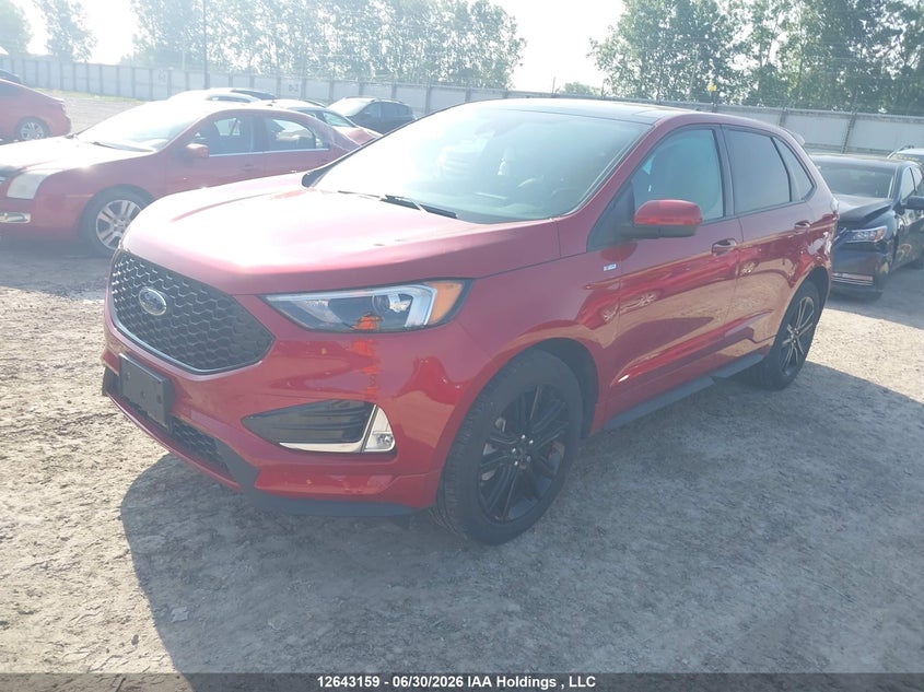 2024 Ford Edge, Rear, IAAI, VIN 2FMPK4J90RBA22178 — photo 2