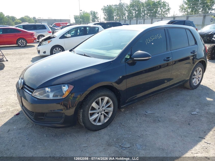 Vin: 3vw217au1gm033366, lot: 3076696, volkswagen golf 1.8 tsi comfortline/1.8 tsi highline/1.8 tsi trendline 20162
