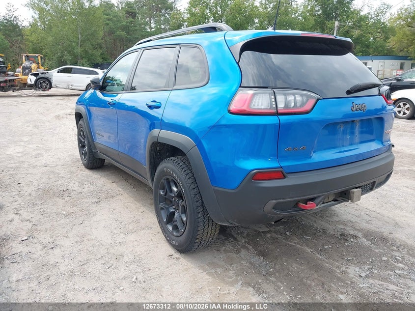 Vin: 1c4pjmbx9nd525555, lot: 3076709, jeep cherokee trailhawk 20223