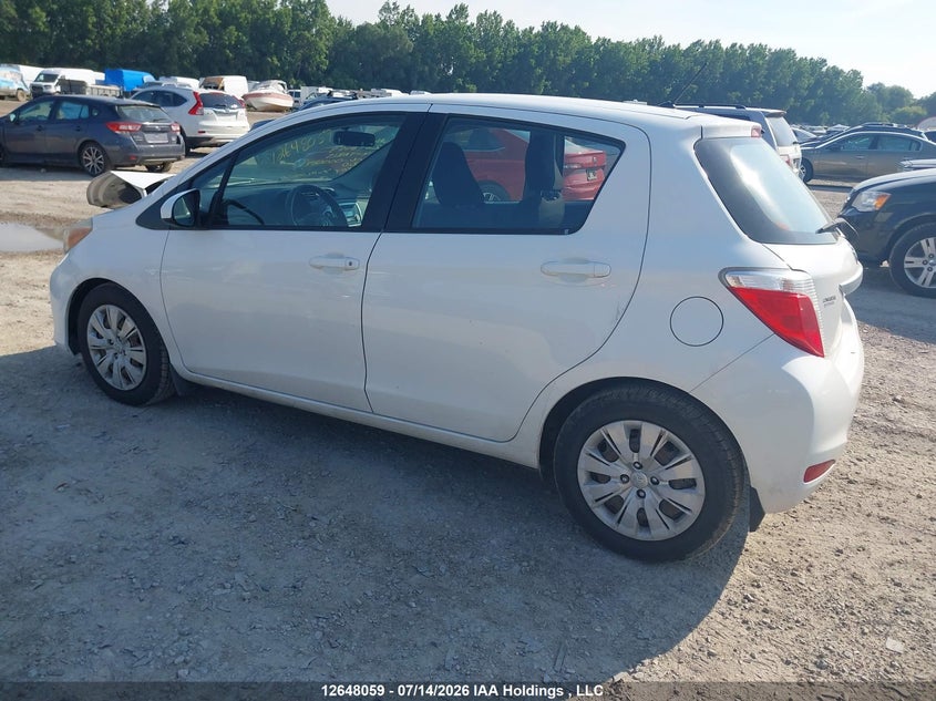 Vin: vnkktud33ea000689, lot: 3076712, toyota yaris le 20143