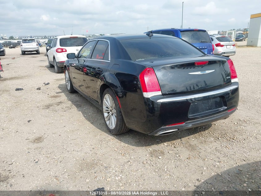 Vin: 2c3ccaag1jh307975, lot: 3076713, chrysler 300 touring 20183