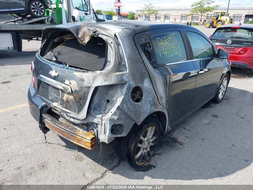 Vin: 1g1jd6eh3e4235723, lot: 3076723, chevrolet sonic lt manual 20144