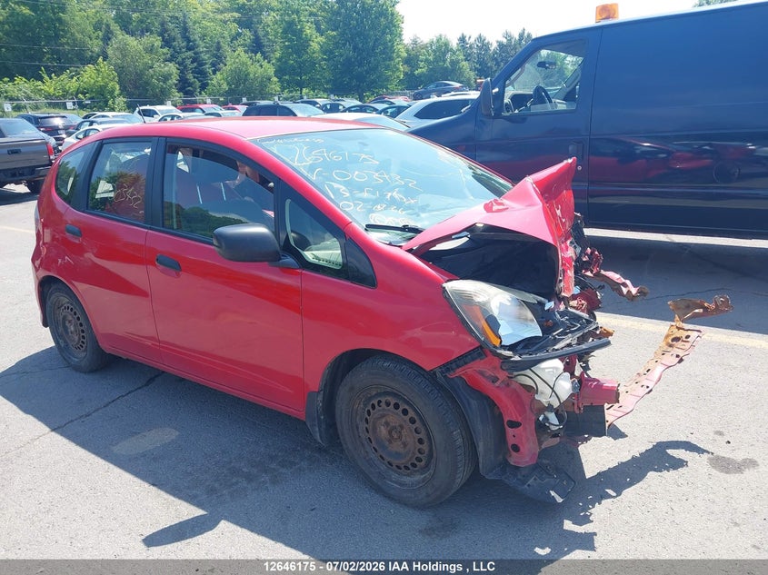 Vin: lucge8g21d3003432, lot: 3076725, honda fit dx 2013 img_1