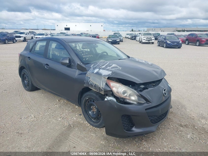 Vin: jm1bl1kf8d1780255, lot: 3076732, mazda mazda3 gx 2013 img_1