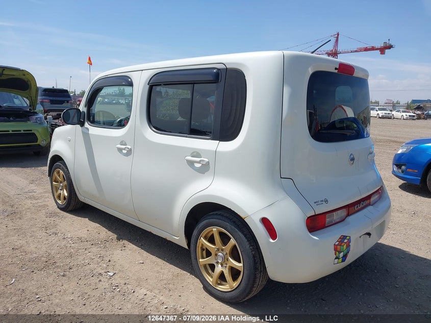 Vin: jn8az2kr8at152873, lot: 3076733, nissan cube 1.8s 20103