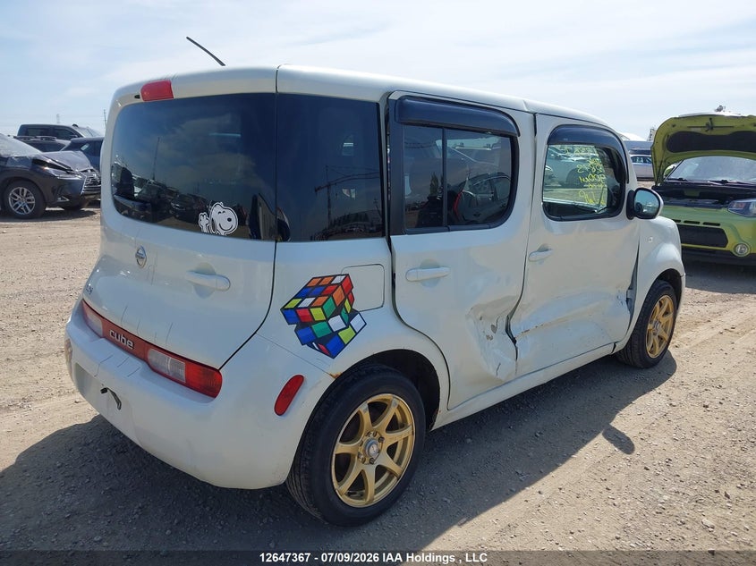 Vin: jn8az2kr8at152873, lot: 3076733, nissan cube 1.8s 20104