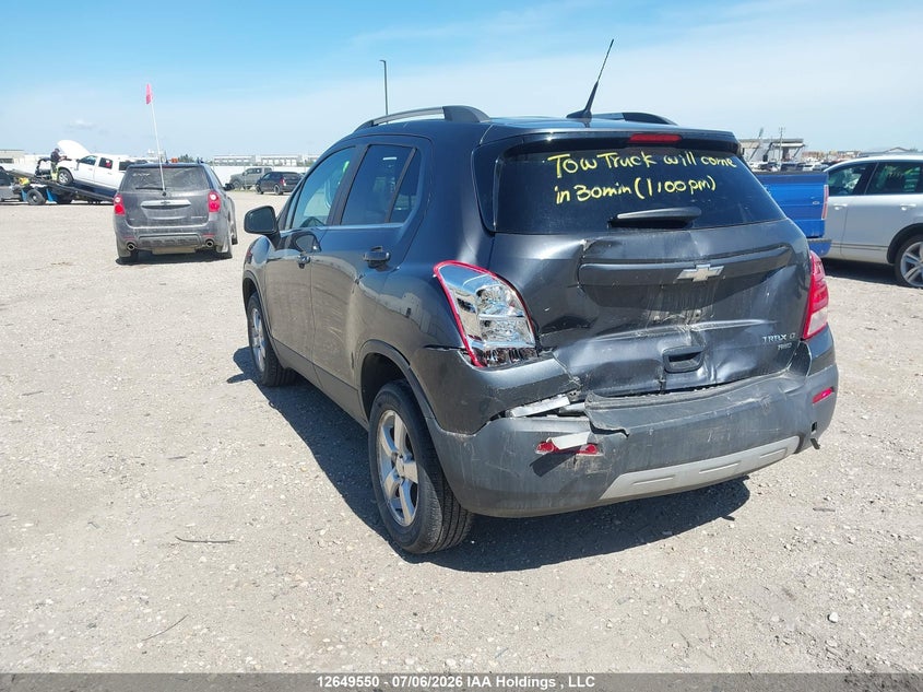 Vin: 3gncjpeb6el134249, lot: 3076734, chevrolet trax 1lt 20143