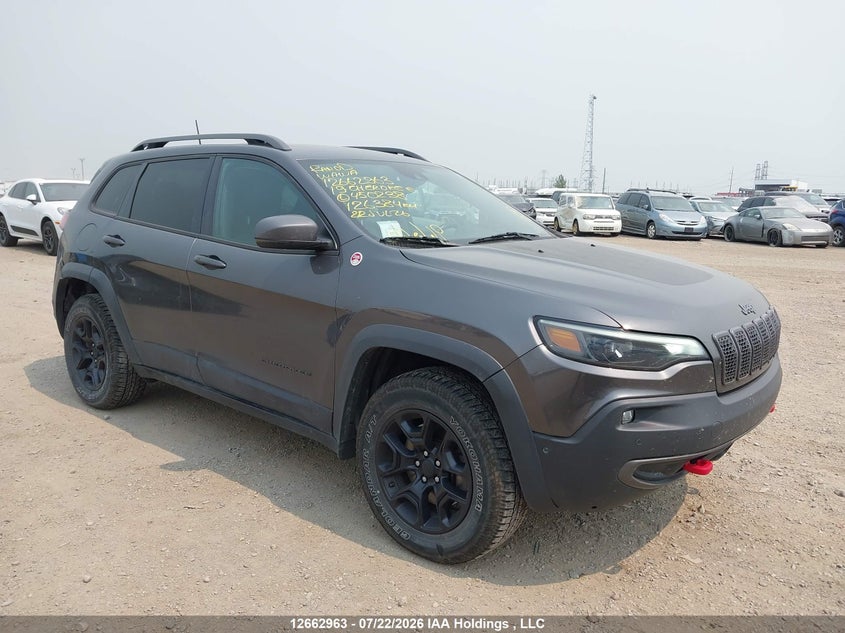 Vin: 1c4pjmbn2kd450238, lot: 3076743, jeep cherokee trailhawk 2019 img_1