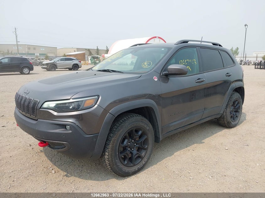 Vin: 1c4pjmbn2kd450238, lot: 3076743, jeep cherokee trailhawk 20192