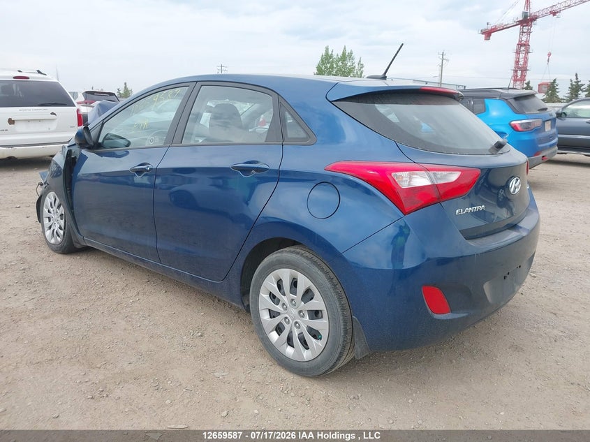 Vin: kmhd25lh9gu290067, lot: 3076746, hyundai elantra gt gl 20163