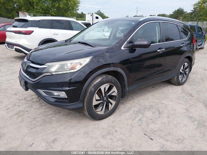 2015 Honda CR-V, Right Side, IAAI, VIN 5J6RM4H92FL802122 — photo 2