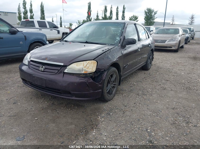 2001 HONDA CIVIC SEDAN 1.7L I-4 115HP