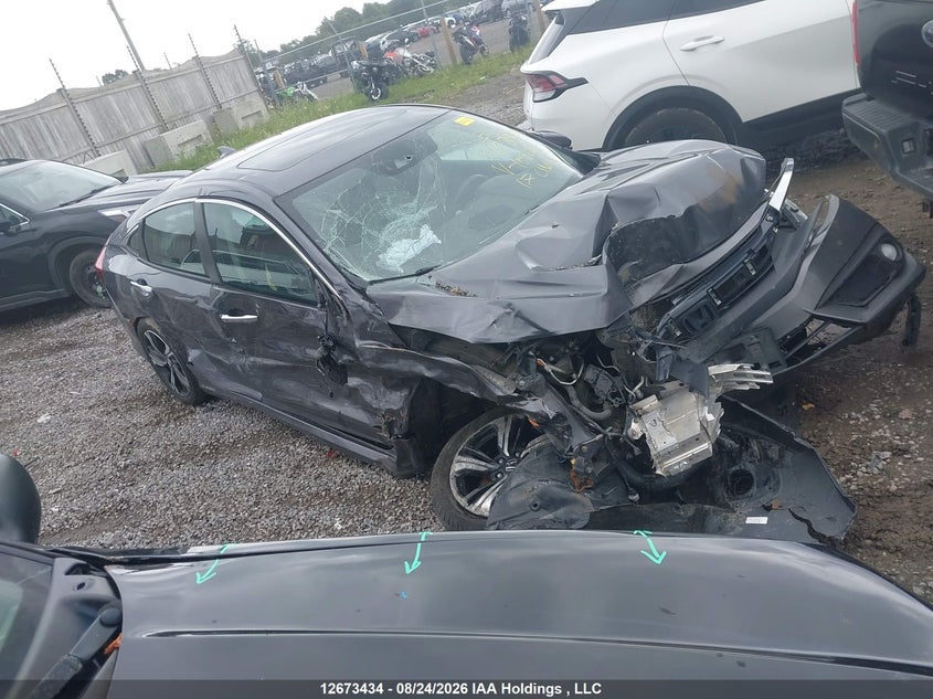 Vin: 2hgfc1f92hh104267, lot: 3076861, honda civic touring 2017 img_1
