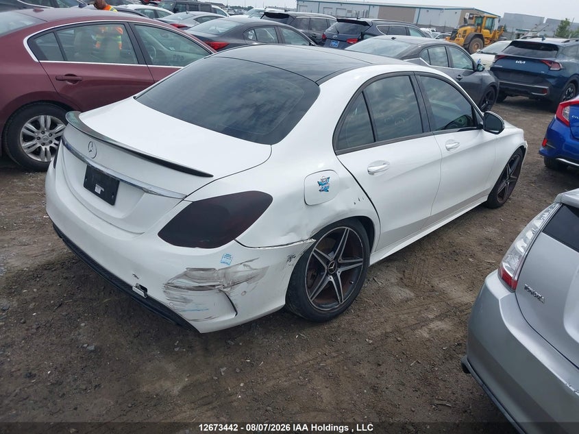 Vin: 55swf6eb8hu213022, lot: 3076869, mercedes-benz amg c 43 4matic 20174