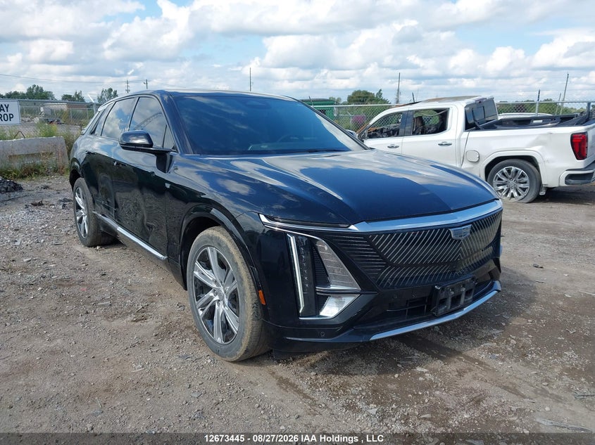 2024 Cadillac Lyriq, Rear, IAAI, VIN 1GYKPMRL1RZ143079