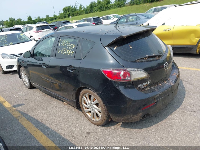 Vin: jm1bl1l76c1635964, lot: 3076881, mazda mazda3 20123