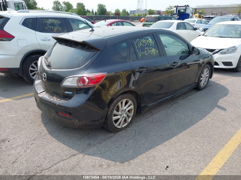 Vin: jm1bl1l76c1635964, lot: 3076881, mazda mazda3 20124