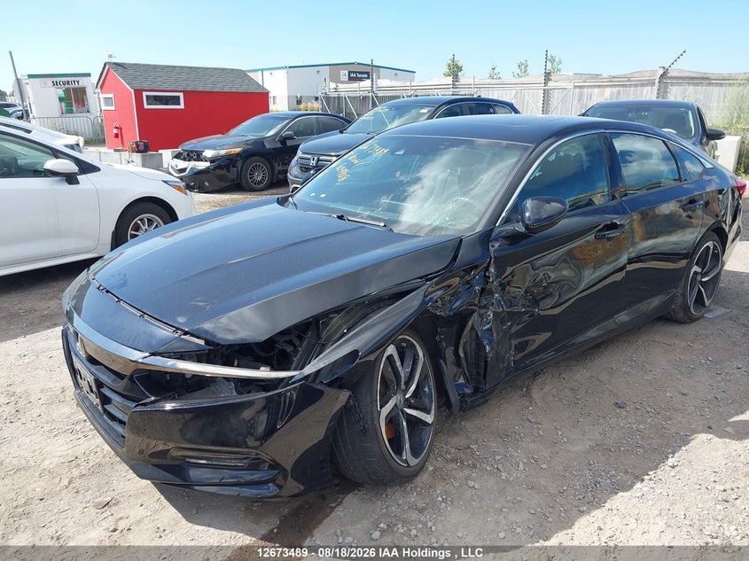 Vin: 1hgcv1f31ja804908, lot: 3076916, honda accord sport 20182