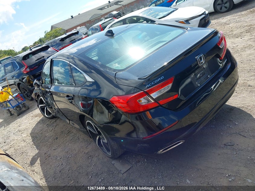 Vin: 1hgcv1f31ja804908, lot: 3076916, honda accord sport 20183