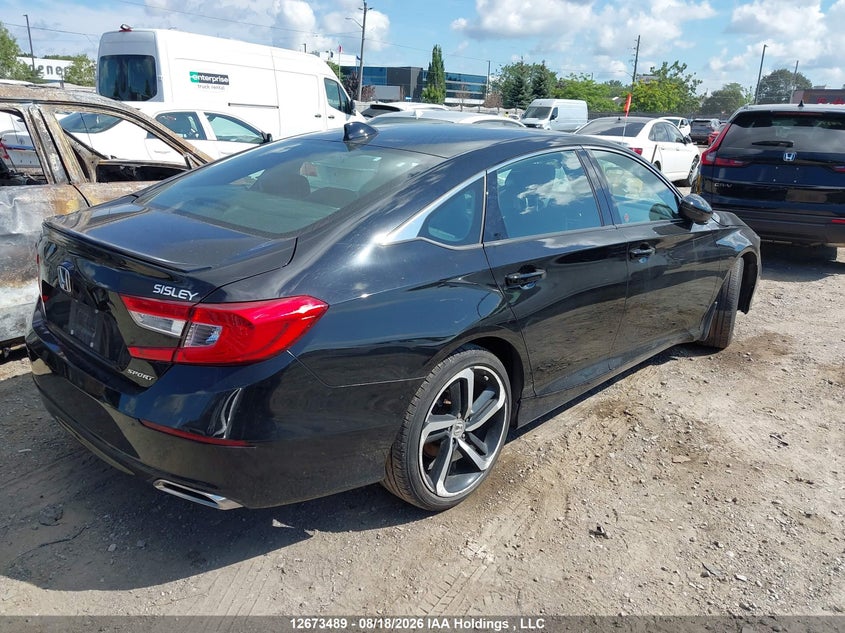 Vin: 1hgcv1f31ja804908, lot: 3076916, honda accord sport 20184