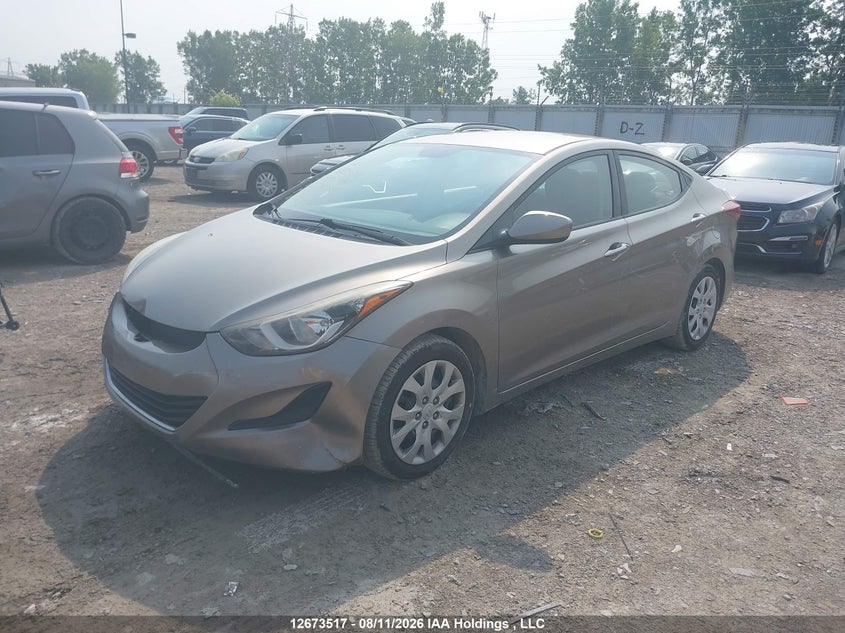 Vin: 5npdh4ae4fh563656, lot: 3076944, hyundai elantra gl 20152